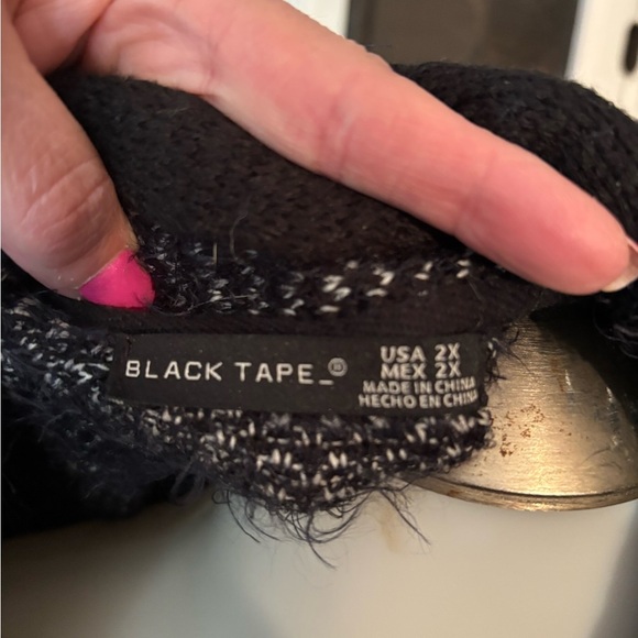 Plaid Open Front Cardigan/ jacket Macys - Picture 3 of 4